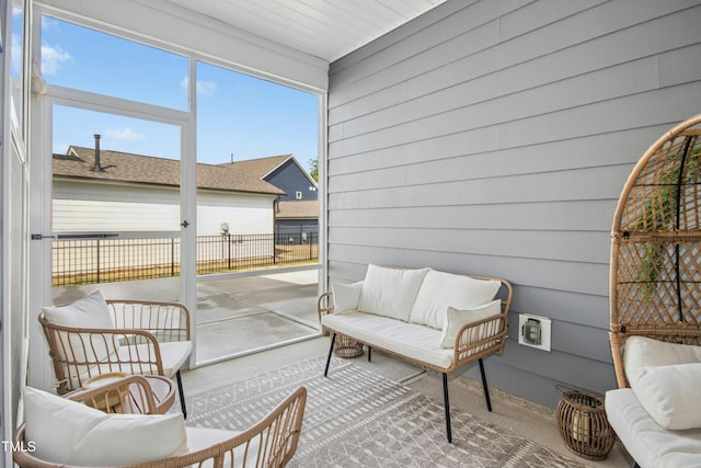 5009 Megara Run, Raleigh, NC 27603 - sunroom / solarium with an outdoor hangout area