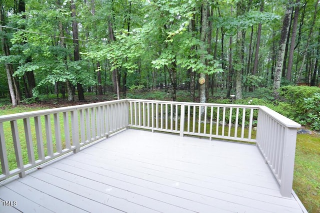 5825 Scalybark Rd, Durham, NC 27712 - view of wooden terrace
