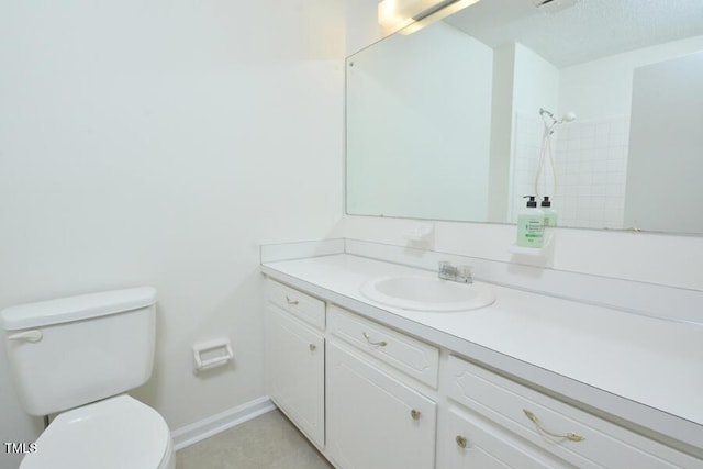 5825 Scalybark Rd, Durham, NC 27712 - bathroom featuring vanity and a shower