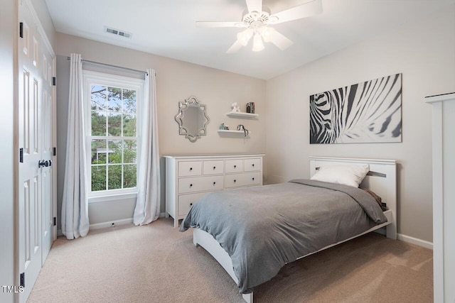 116 Dallavia Ct, Morrisville, NC 27560 - bedroom with baseboards, light colored carpet, and visible vents