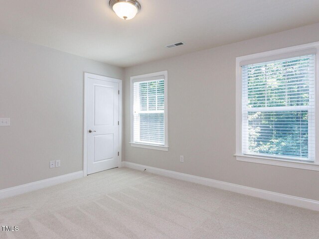 354 Crimson Way, Pittsboro, NC 27312 - unfurnished room featuring healthy amount of natural light and light carpet