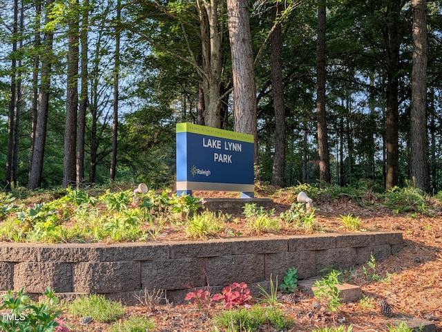7401 Ray Rd, Raleigh, NC 27613 - view of community sign