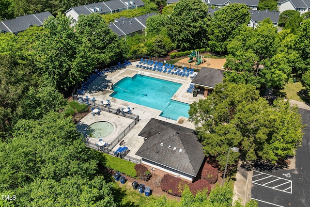 bird's eye view