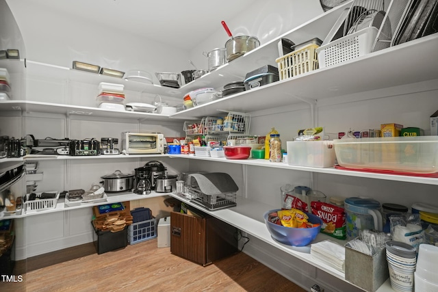 view of pantry