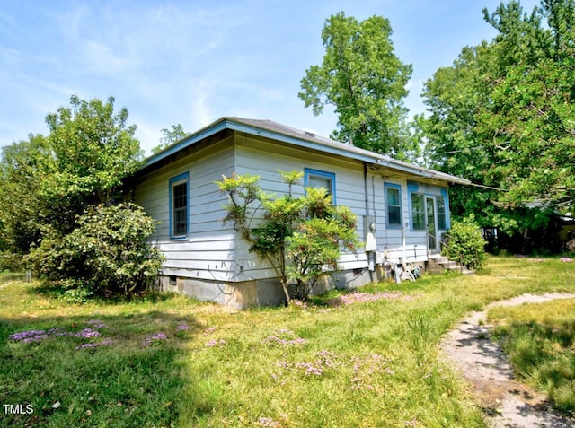 view of home's exterior