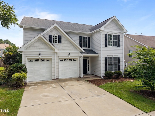 333 Trout Valley Rd, Wake Forest, NC 27587 - view of front of house with driveway and a shingled roof