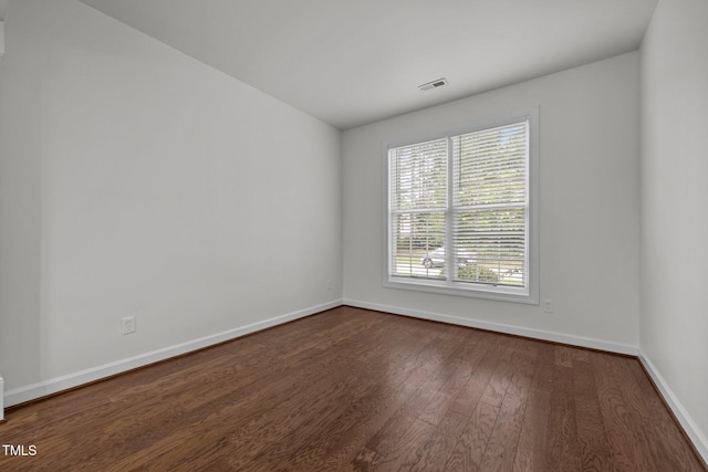 333 Trout Valley Rd, Wake Forest, NC 27587 - unfurnished room with dark wood-style floors and baseboards