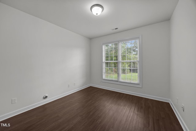 333 Trout Valley Rd, Wake Forest, NC 27587 - unfurnished room with dark wood finished floors and baseboards
