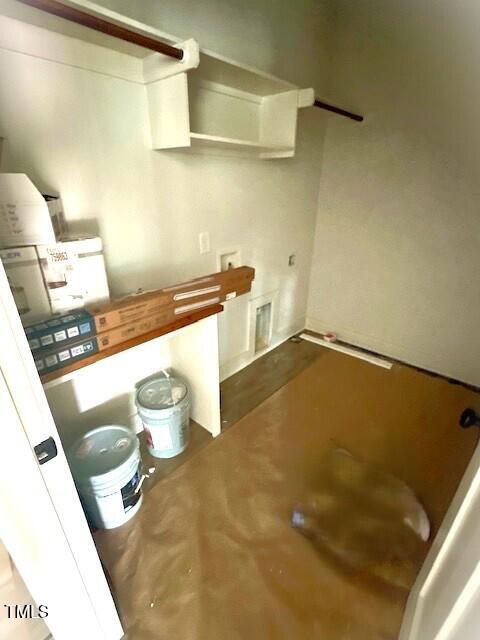 297 Dry Branch Dr, Kenly, NC 27542 - view of laundry area