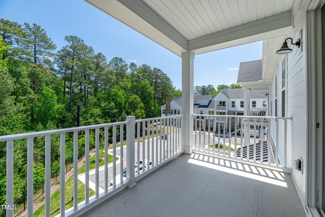 11549 Helmond Way Unit 107, Raleigh, NC 27617 - view of balcony