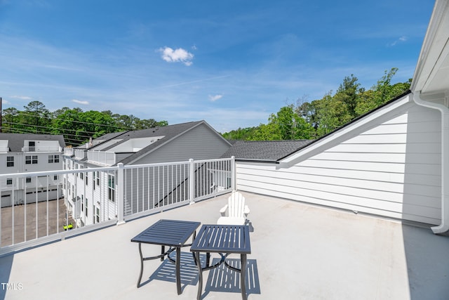 11549 Helmond Way Unit 107, Raleigh, NC 27617 - view of patio with a balcony