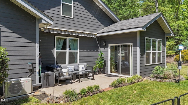 109 Rustler Rd, Louisburg, NC 27549 - rear view of property featuring a patio area and outdoor lounge area