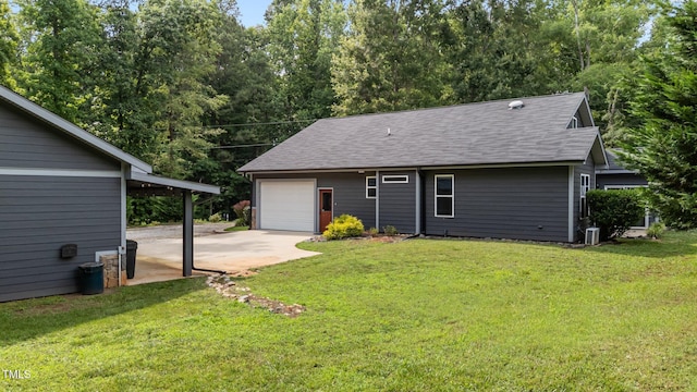 109 Rustler Rd, Louisburg, NC 27549 - garage with driveway
