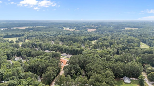 109 Rustler Rd, Louisburg, NC 27549 - bird's eye view of a heavily wooded area