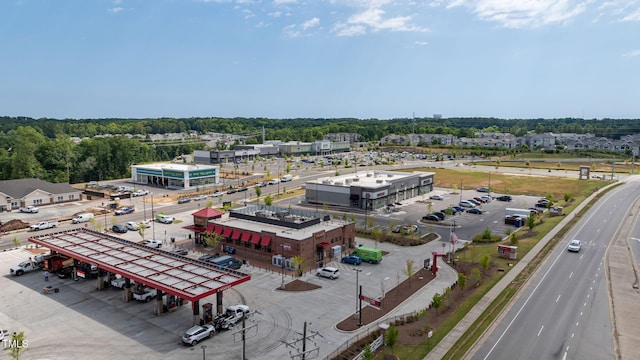 drone / aerial view