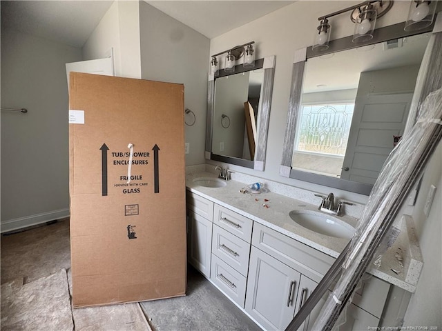 303 Hendrix B Rd, Raeford, NC 28376 - full bath with double vanity