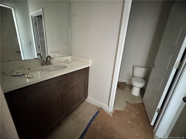 373 Hendrix C Rd, Raeford, NC 28376 - bathroom with toilet and vanity