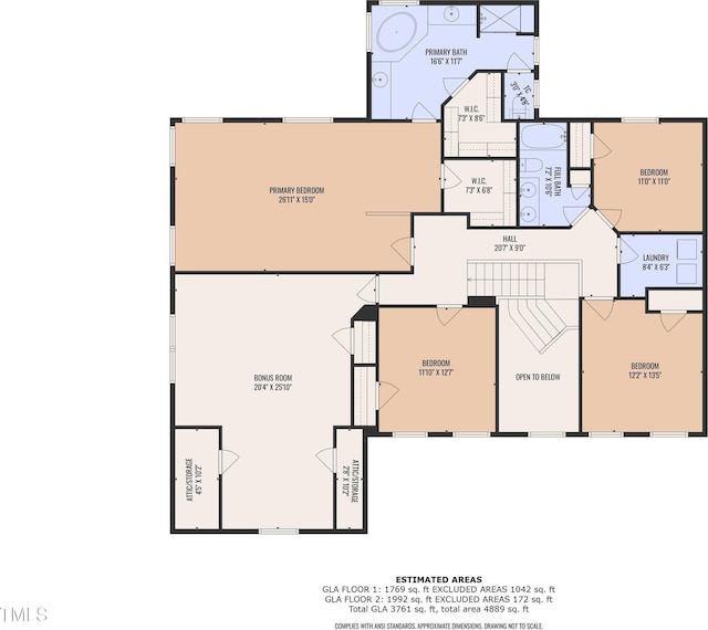 533 Opposition Way, Wake Forest, NC 27587 - view of layout