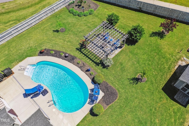 drone / aerial view