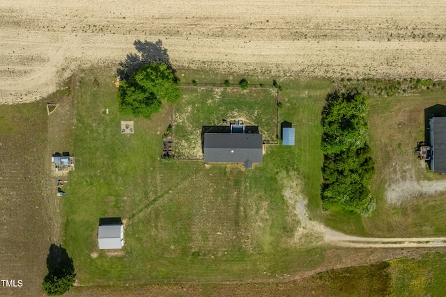 640 Short Journey Rd, Smithfield, NC 27577 - drone / aerial view featuring a rural view