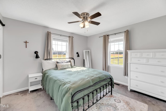 640 Short Journey Rd, Smithfield, NC 27577 - bedroom with light colored carpet, baseboards, and multiple windows
