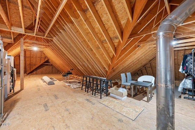 3601 Nightfall Ct, Raleigh, NC 27607 - view of unfinished attic