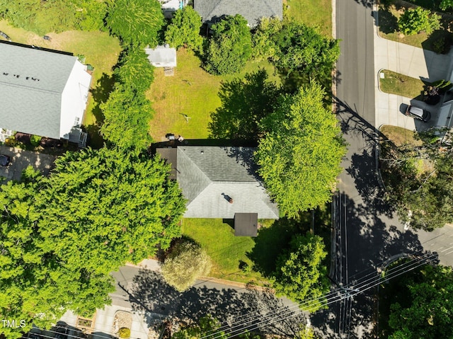 301 N W St, Cary, NC 27513 - birds eye view of property