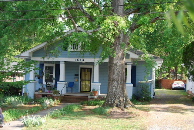 1013 Green St, Durham, NC 27701 - view of front of property featuring a porch