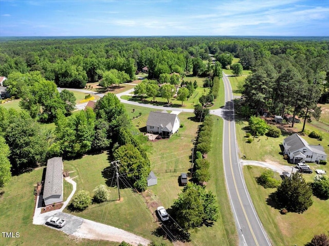 2062 Montgomery Dr, Franklinton, NC 27525 - drone / aerial view of a heavily wooded area