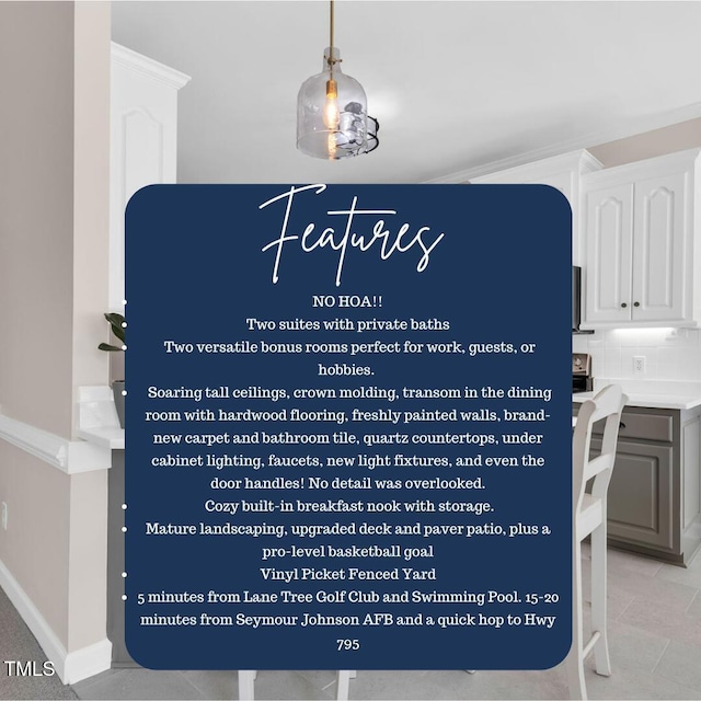 205 Carlyle Cir, Goldsboro, NC 27530 - view of a document