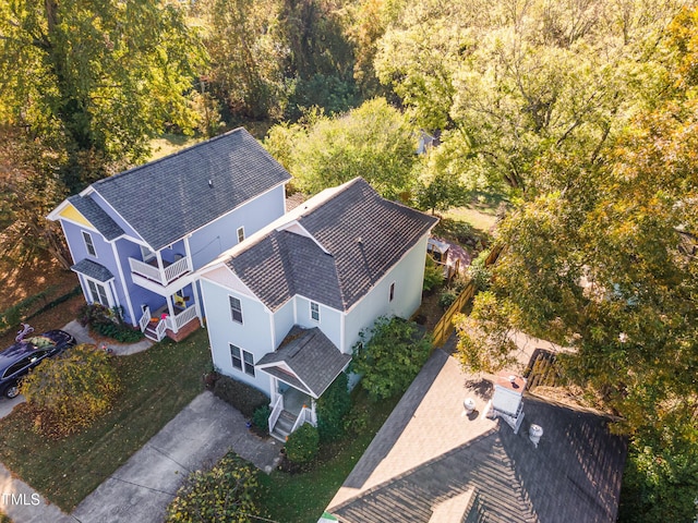drone / aerial view