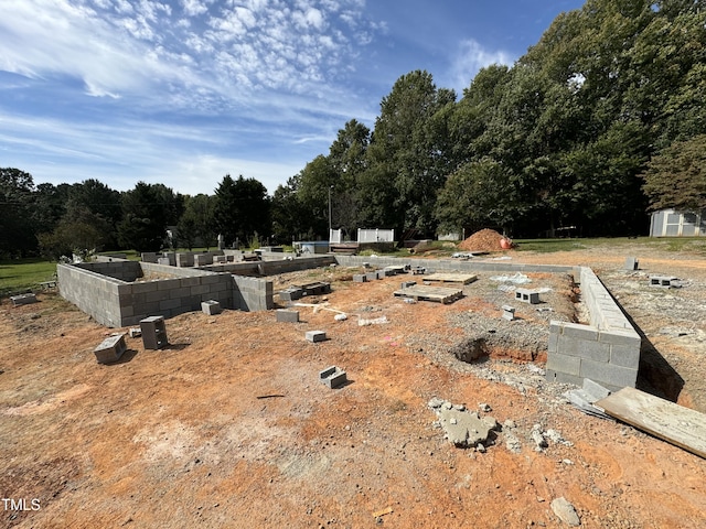 3281 Phillips Chapel Rd, Haw River, NC 27258 - view of yard with a shed, a garden, and an outdoor structure