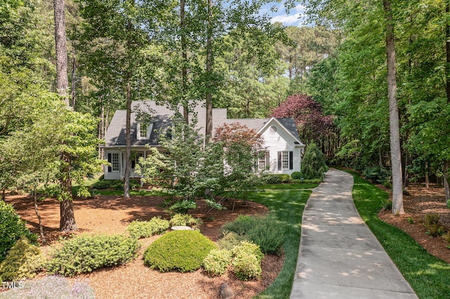 view of cape cod-style house