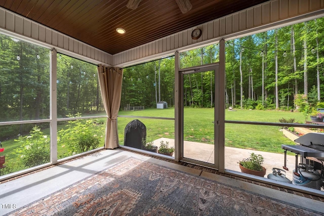4072 Mackenzie Dr, Haw River, NC 27258 - unfurnished sunroom with healthy amount of natural light