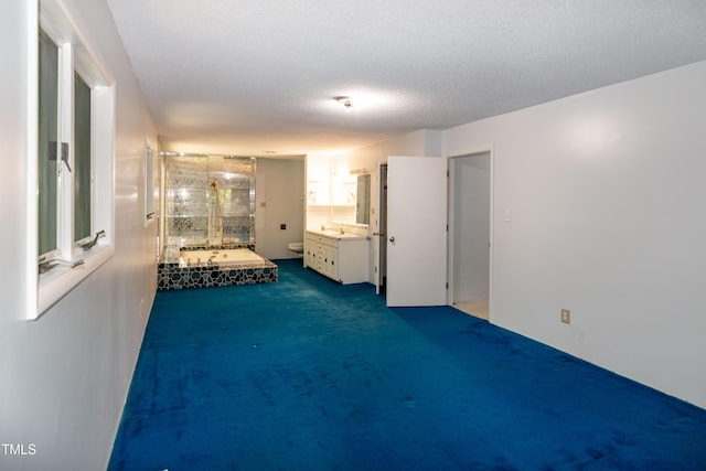 5213 Tomahawk Trl, Raleigh, NC 27610 - unfurnished bedroom with dark carpet