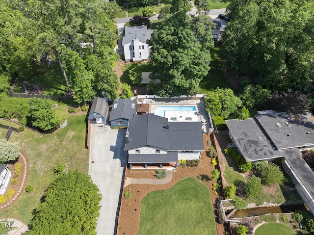 aerial view