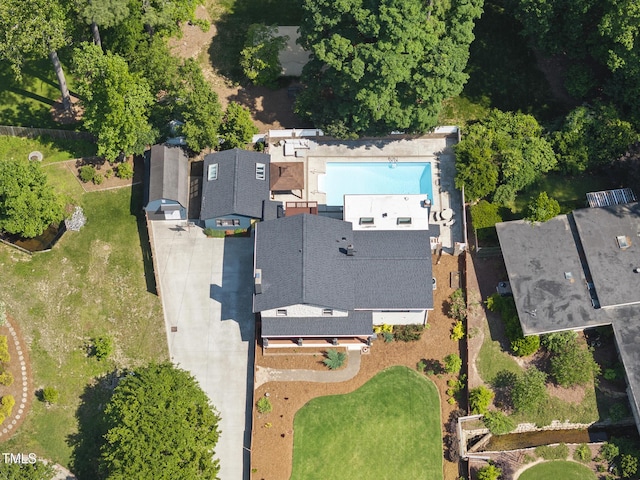 drone / aerial view