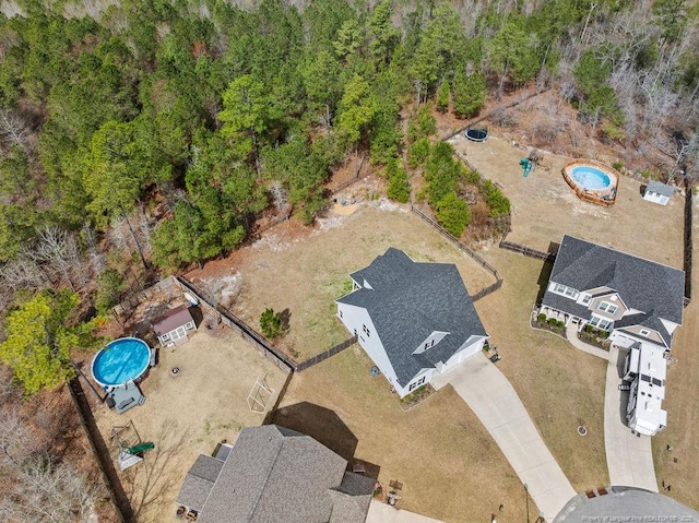 aerial view