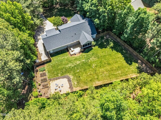 76 Bergeson Ct, Fuquay Varina, NC 27526 - aerial view of property and surrounding area
