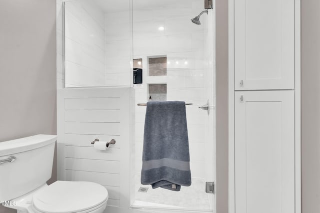 76 Bergeson Ct, Fuquay Varina, NC 27526 - full bathroom with toilet and a stall shower