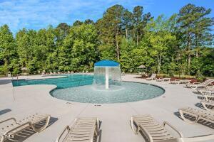 pool with a patio