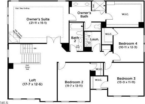 15 Celtic Ln, Lillington, NC 27546 - floor plan