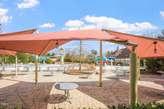 exterior space with a patio