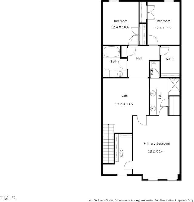 1218 S Franklin St, Wake Forest, NC 27587 - room layout
