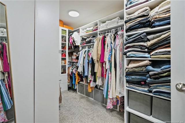 6528 Carswell Dr, Fayetteville, NC 28311 - walk in closet with carpet flooring