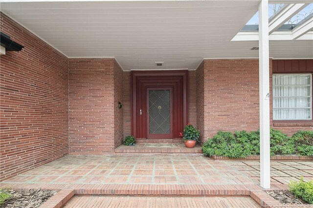 219 Devane St, Fayetteville, NC 28305 - entrance to property featuring brick siding