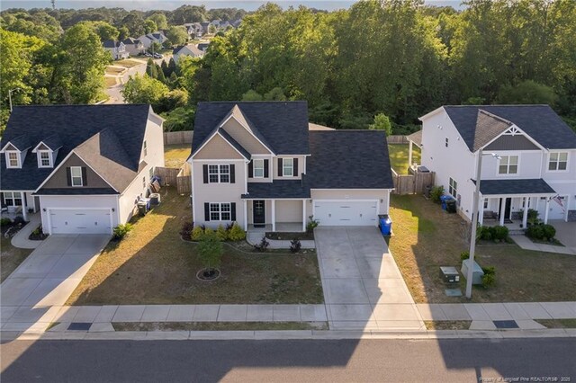 2109 Stonewash Dr, Fayetteville, NC 28306 - birds eye view of property featuring a residential view