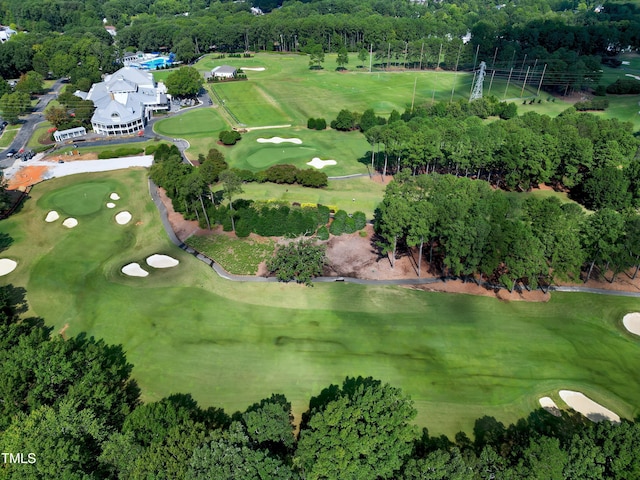 1217 Briar Patch Ln, Raleigh, NC 27615 - aerial view of property's location featuring a local golf course