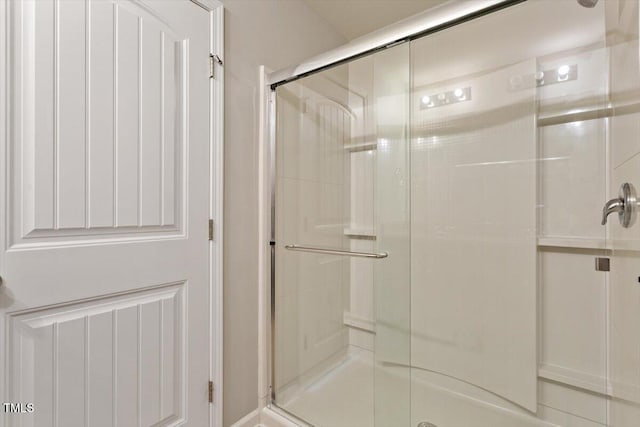 107 Tuftin Dr, Durham, NC 27703 - bathroom featuring a shower stall