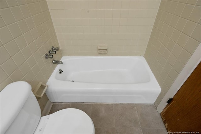 1001 Arberdale, Fayetteville, NC 28304 - full bathroom with toilet and tile walls